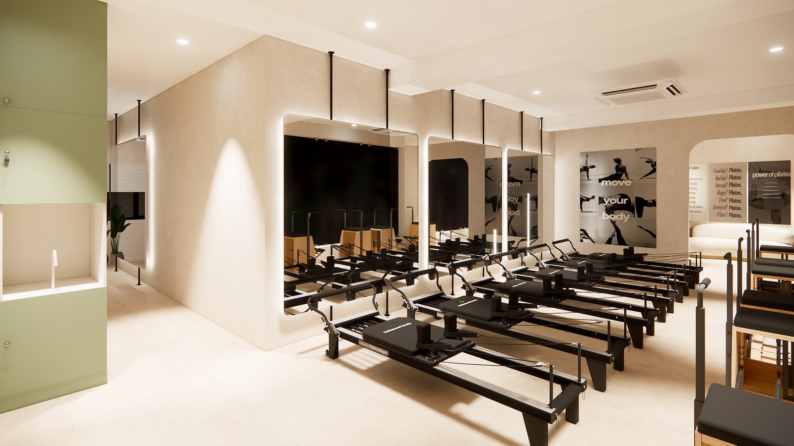REAP reformer studio floor